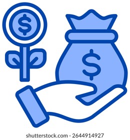 Funding Icon Element for Design