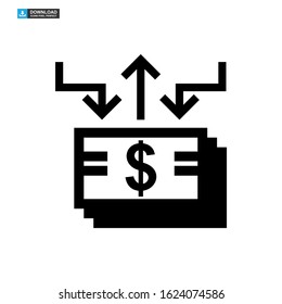 funding icon isolated sign symbol vector illustration - high quality black style vector icons
