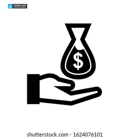 funding icon isolated sign symbol vector illustration - high quality black style vector icons
