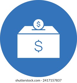 Funding icon vector image. Suitable for mobile application web application and print media.