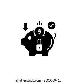 funding icon in vector. logotype