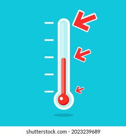 Fundraiser goal thermometer illustration. Clipart image