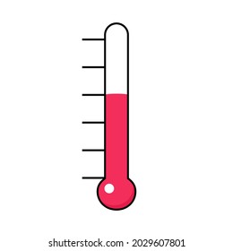 Fundraiser Thermometer Template Icon Clipart Image Stock Vector ...