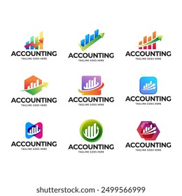 Fundraising Financial And Accounting vector Logo Design