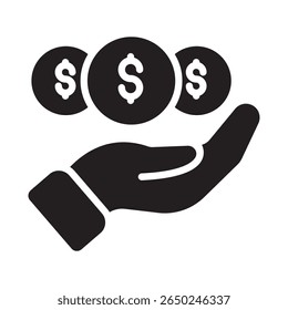 Fundraising Vector Icon which can easily modify or edit
