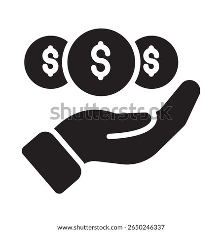 Fundraising Vector Icon which can easily modify or edit
