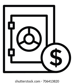 Funds Protection Vector Icon