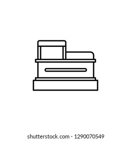 funeral, coffin icon. Element of death icon for mobile concept and web apps. Detailed funeral, coffin icon can be used for web and mobile