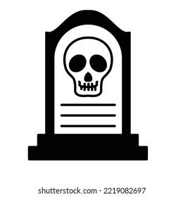 Funeral Half Glyph Vector Icon which can easily modified

