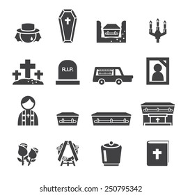 Funeral icons