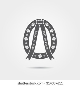 Funeral Wreath Icon