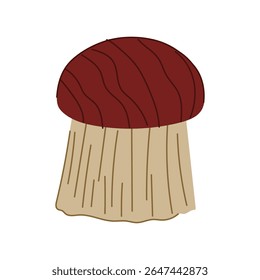 fungo cogumelo escova desenho animado. cozinha culinária, sujeira delicada, esporos manutenção fungo cogumelo escova sinal. símbolo isolado vetor ilustração