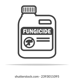 Fungicide icon transparent vector isolated
