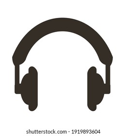 fungky headset icon vector graphic illustration 