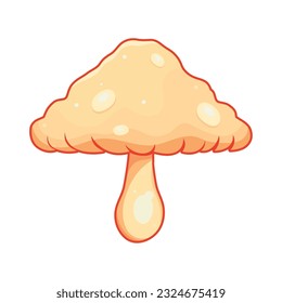 fungus design illustration over white