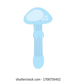 fungus plant cortinarius orellanus hand draw style vector illustration design