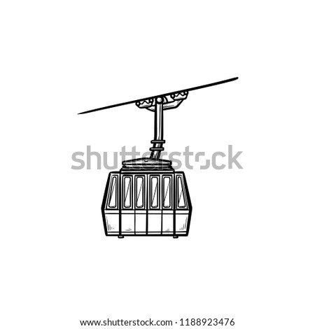 Similar – Foto Bild Seilbahn im Nebel