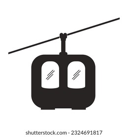 funicular icon vector illustration symbol design