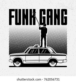 Funk Gang graffiti
