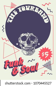 Funk & Soul Gig Poster Flyer Template