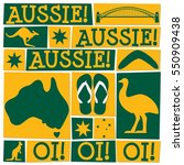 Funky Australia Day card in vector format.
