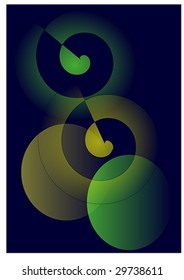 Funky background illustration