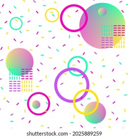 Funky background with rainbow colors
