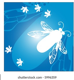 funky bees vector