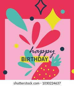 Funky Birthday card.