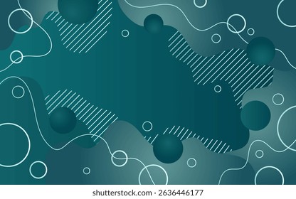 Funky blue abstract vector background