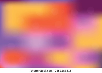 Funky blur wavy abstract colorful background