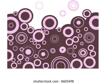 funky bubble background