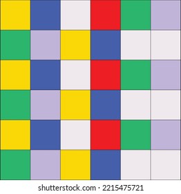 Funky Checks- Bold Beautiful checker pattern to add up the quirk in the creative