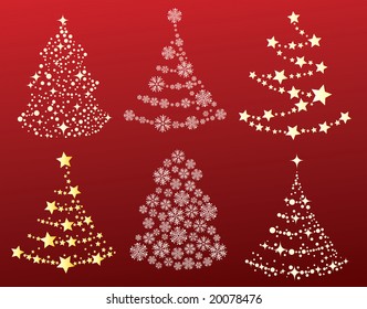 Funky Christmas trees 3
