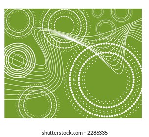 funky circle background series