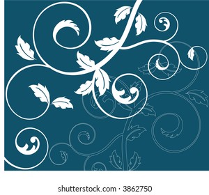 funky coil background vector