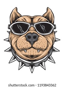 funky dog vector