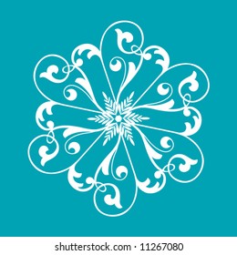 funky flower shape