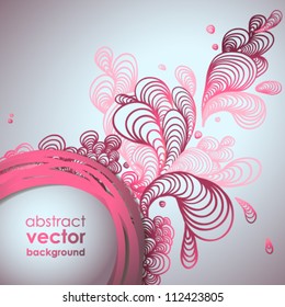 funky graphic design - abstract background