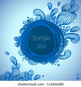 Funky graphic design - abstract background