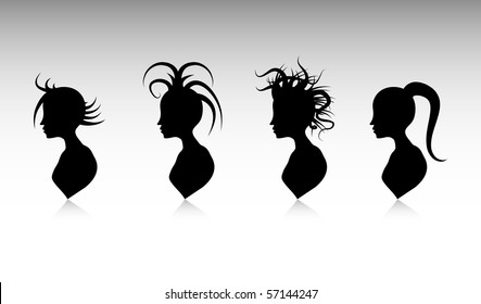 Funky Hairstyle Set 7