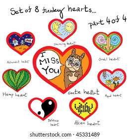 funky hearts 4