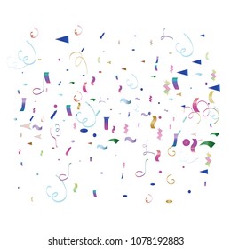 Funky Hipster Party Tinsel Vector Foil Confetti Bang, Boom Foil Frame Explosion, Blast, Burst, New Year, Christmas, Birthday Celebration. Winter Holidays Red, Green Gradient Tinsel Confetti