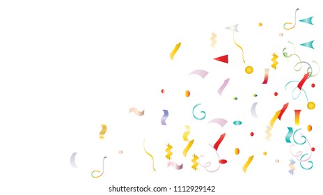 Funky Hipster Party Tinsel Vector Foil Confetti Elegant Foil Frame, Fireworks Explosion, Blast, Burst, New Year, Christmas, Birthday Celebration. Winter Holidays Red, Green Gradient Tinsel Confetti