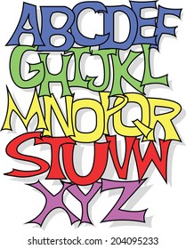 funky letter