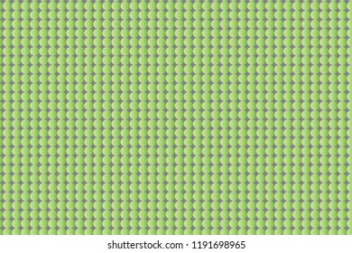 Funky Lime Green Pimpled Volume Texture. Original Vector Illustration. Bright Naturalistic Pimples Pattern