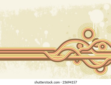 Funky line design