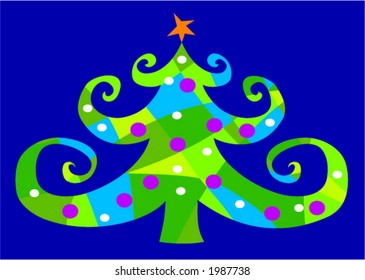 Funky Little Christmas Tree