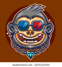 funky monkey looks so cool and trendy