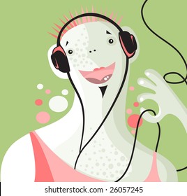 Funky Music Character
